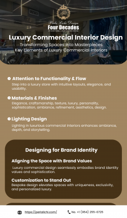 Luxury Commercial Interior Design: Transforming Spaces into Masterpieces