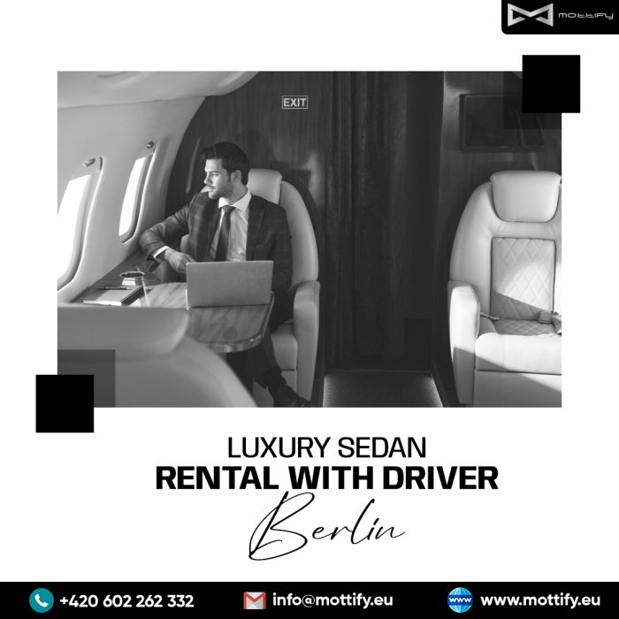 Luxury sedan rental with driver Berlin
