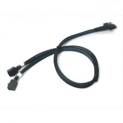 Shop Now: 50cm MCIO x8 to Dual SFF-8643 NVMe Cable