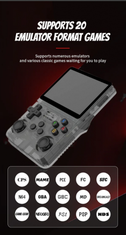 R36S Game Console – Classic Games, Modern Feel