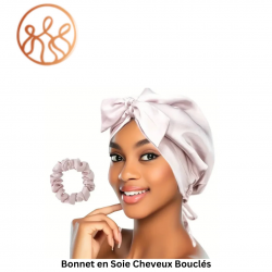 Bonnet en Soie Cheveux Bouclés | Lart DesBoucles