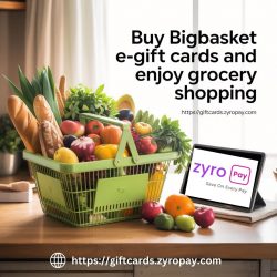 Buy BigBasket E-Gift Cards and Enjoy Grocery Shopping