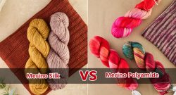 Comparing Yarn Fibers: Merino-Silk vs. Merino-Polyamide