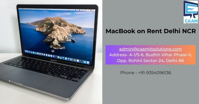 Affordable MacBook on Rent in Delhi NCR