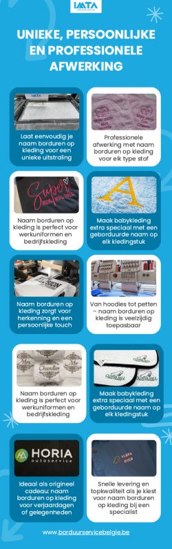 Naam Borduren op Kleding – Unieke, Persoonlijke en Professionele Afwerking