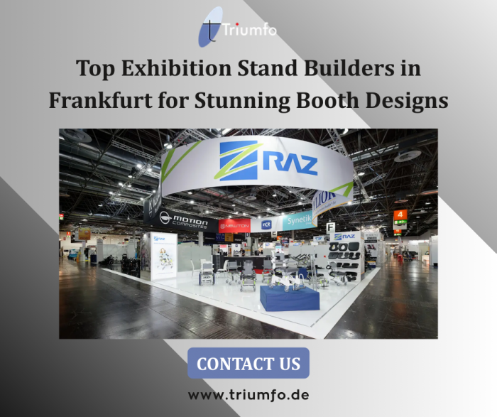 Top Exhibition Stand Builders in Frankfurt for Stunning Booth Designs