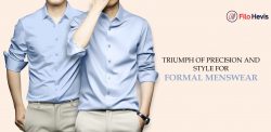 Triumph of Precision and Style for Formal Menswear
