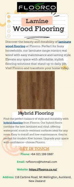 Water-Resistant Laminate Wood Flooring For Sale