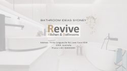 Bathroom Ideas Sydney-Revive Kitchens & Bathrooms