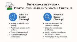 Difference between a Dental Cleaning and Dental Checkup