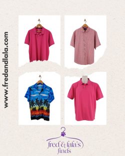Mens Shirts Long Sleeve In Classic Patterns By Fred & Lala’s