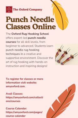 Punch Needle Classes Online