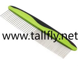 Dual-Row Pet Grooming Combr Designed for Efficient Coat Maintenance