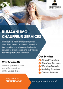 Luxurious Wedding Limo Service Dallas – Make Your Big Day Unforgettable