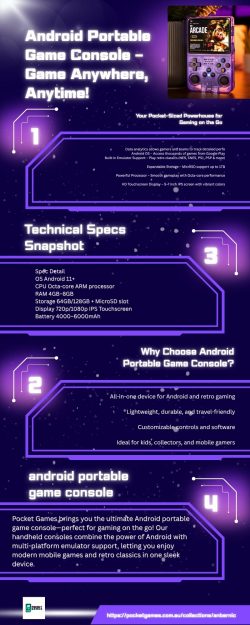 Android Portable Game Console – Pocket Games