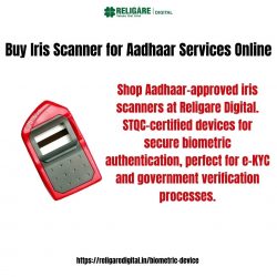 Buy Iris Scanner for Aadhaar Services Online