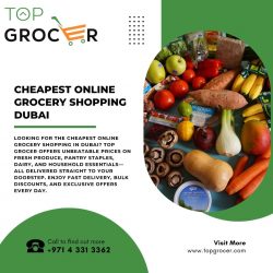 Cheapest Online Grocery Shopping in Dubai – Top Grocer