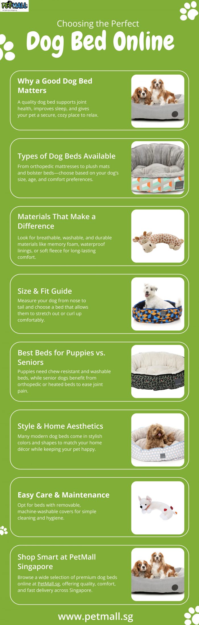 Choosing the Perfect Dog Bed Online