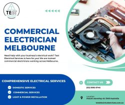 Professional Commercial Electrician in Melbourne – Test Electrical Services