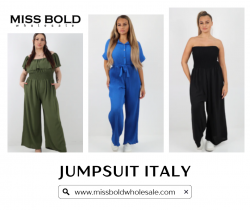 Jumpsuit Italy – Fashion-Forward Looks from Miss Bold Whole Sale