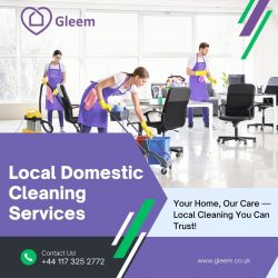 Local Domestic Cleaning Services | Gleem Cleaning