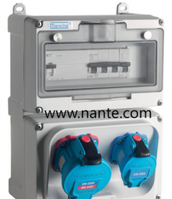 Reliable Distribution Socket Box for Safe Power Management