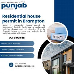 Residential House Permit in Brampton | Fast & Reliable