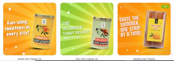 Try Premium Quality Aam Papad Online in India