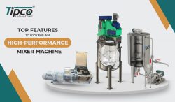 Top Features to Look for in a High-Performance Mixer Machine