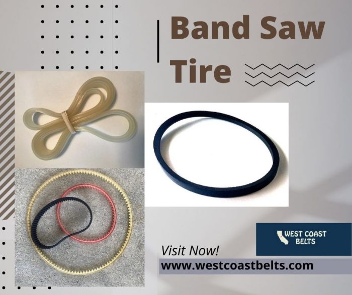 Band Saw Tire for Smooth Cutting Performance by West Coast Belts