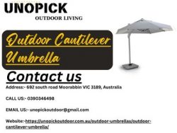 Cantilever Outdoor Umbrellas – Stylish Shade Solutions | Uno Pick Outdoor