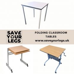 Folding Classroom Tables That Maximize Space and Functionality