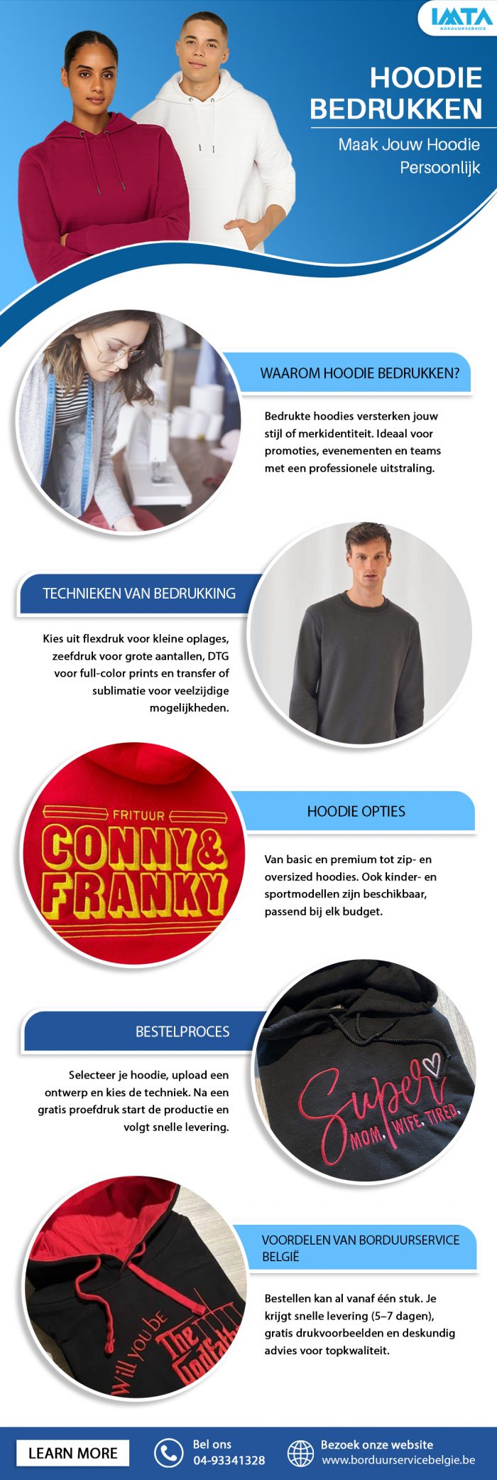 hoodie bedrukken maak jouw hoodie persoonlijk