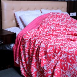 Kantha Quilt Set Ikat Design