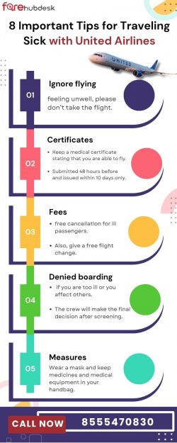 8 Important Tips for Traveling Sick with United Airlines