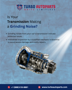 Is your transmission making a grinding noise