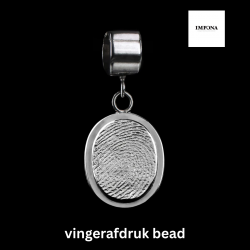 vingerafdruk bead – Aandenkenbedel | Impona