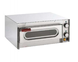 Electric pizza oven with 1 chamber