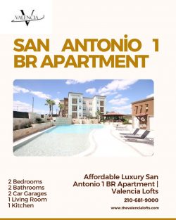 Affordable Luxury San Antonio 1 BR Apartment | Valencia Lofts