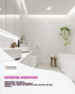 Bathroom Renovators – Revive Kitchens & Bathrooms