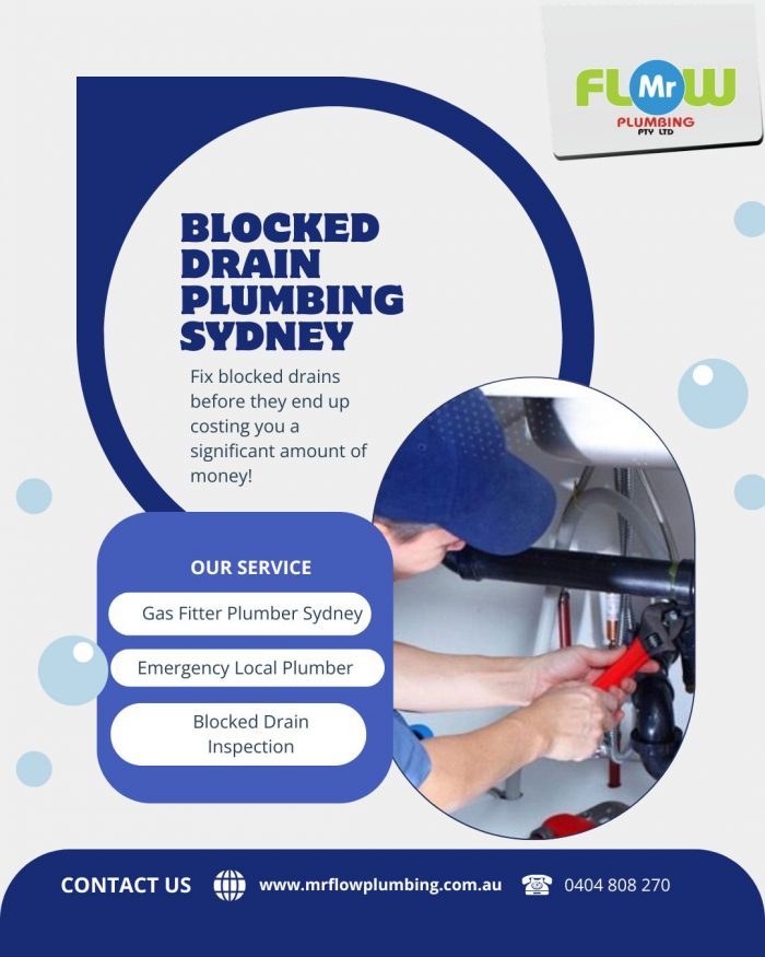 Blocked Drain Plumbing Sydney | Expert Drain Repairs | Mr Flow Plumbing