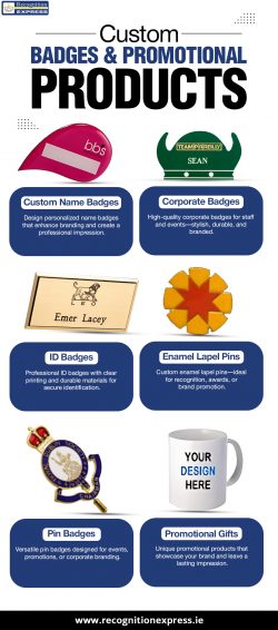Custom Badges & Promotional Products