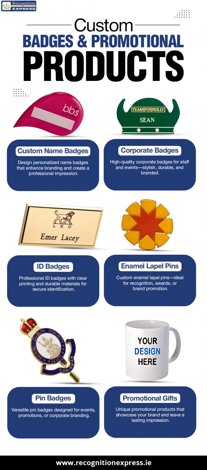 Custom Badges & Promotional Products