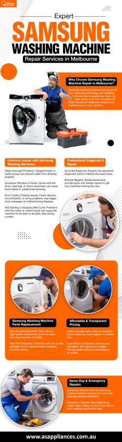 Expert Samsung Washing Machine Repair Services in Melbourne