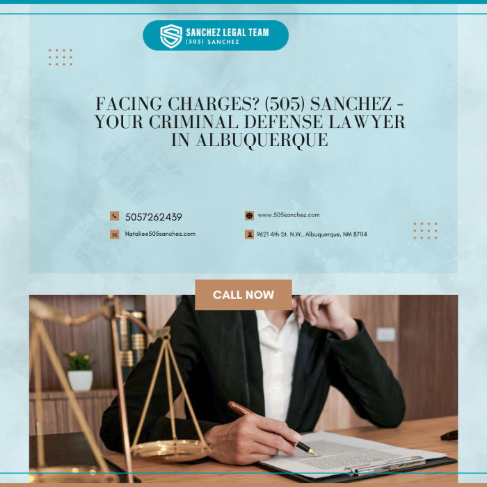 Facing Charges? (505) Sanchez – Your Criminal Defense Lawyer in Albuquerque