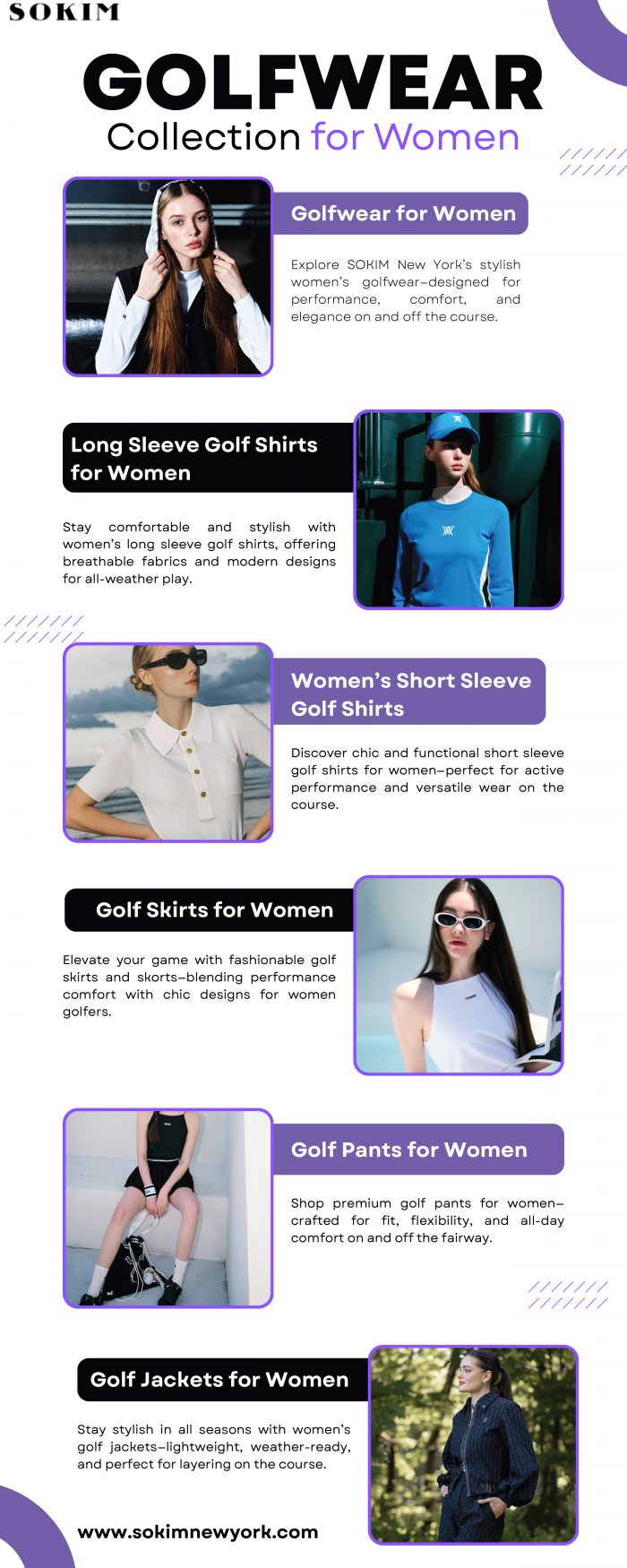 Golfwear Collection for Women