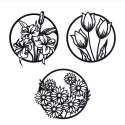 Elegant Metal Wall Hanging for Home Décor