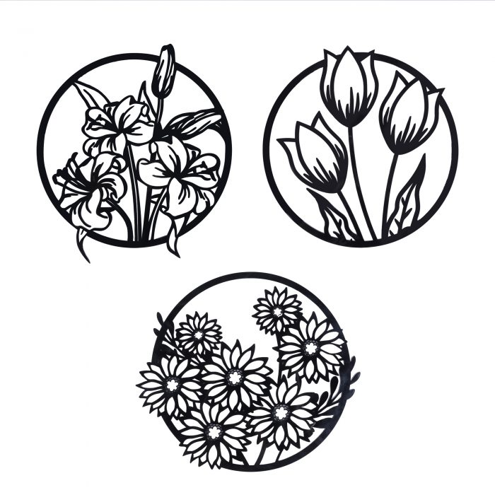 Elegant Metal Wall Hanging for Home Décor