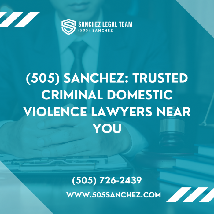 (505) Sanchez: Trusted Criminal Domestic Violence Lawyers Near You