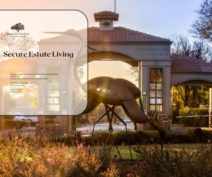 Secure Estate Living – Fourways Gardens Residential Estate